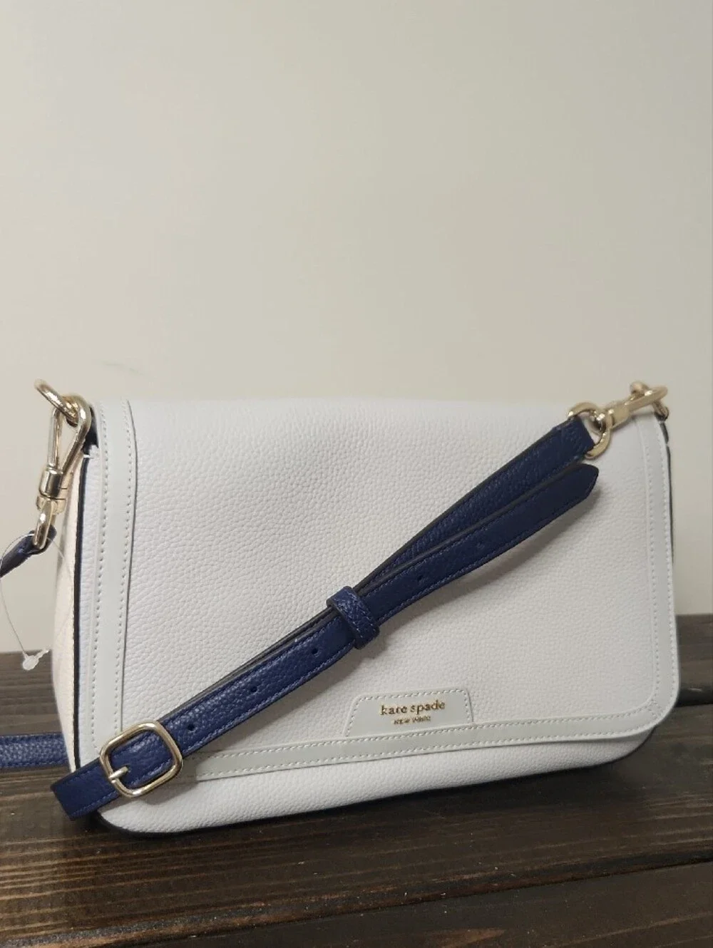 Kate Spade Crossbody with Navy Strap